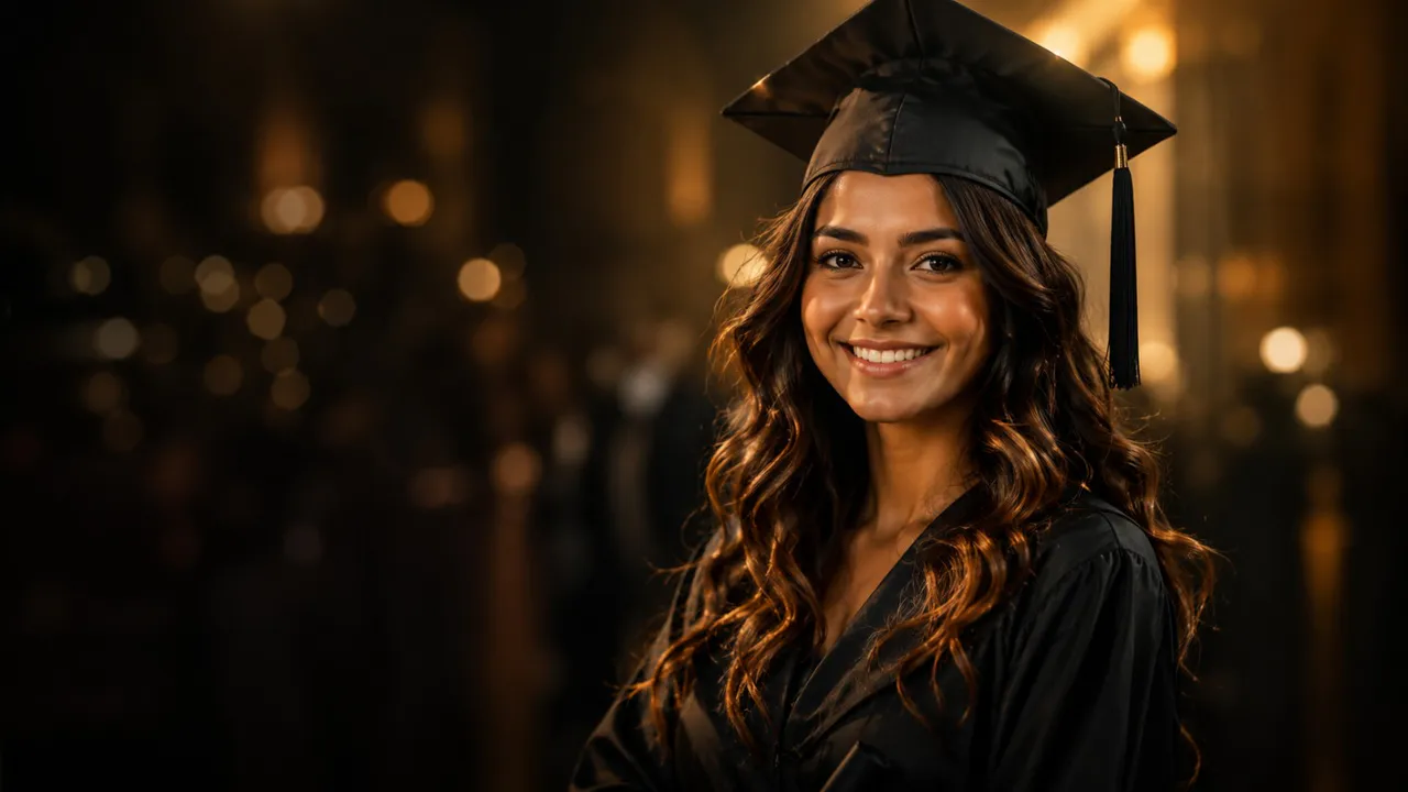 Foto de formatura selecionada